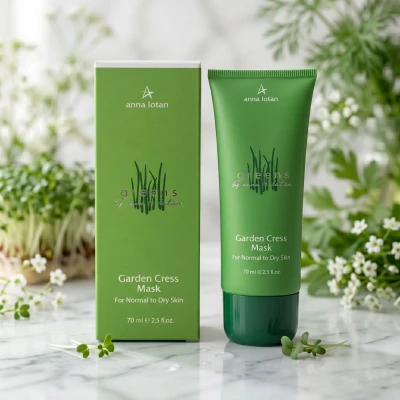 Кресс-салат маска Anna Lotan Greens Garden Cress Mask