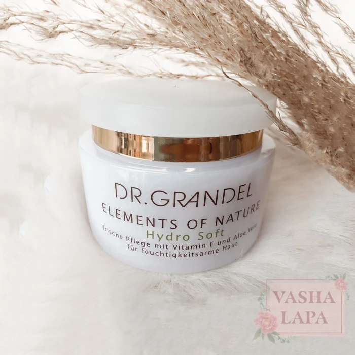 Увлажняющий крем с маслом зародышей пшеницы Dr.Grandel Elements of Nature Hydro Soft