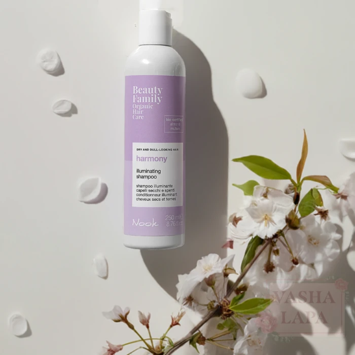 Шампунь для блеска сухих и тусклых волос Nook Harmony Illuminating Shampoo