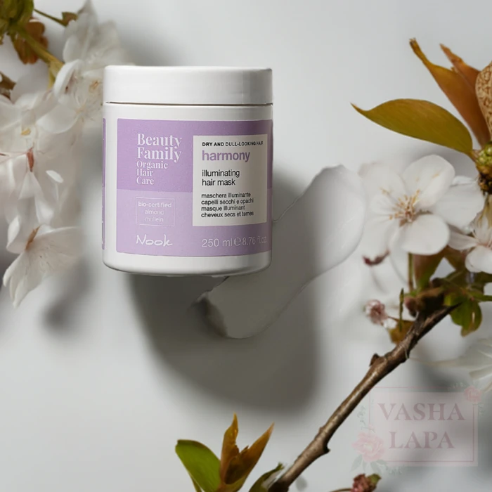 Маска для блеска сухих и тусклых волос Nook Harmony Illuminating Mask