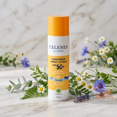 Сонцезахисний спрей-лосьйон для дітей Celenes Sunscreen Spray Lotion Kids SPF 50+
