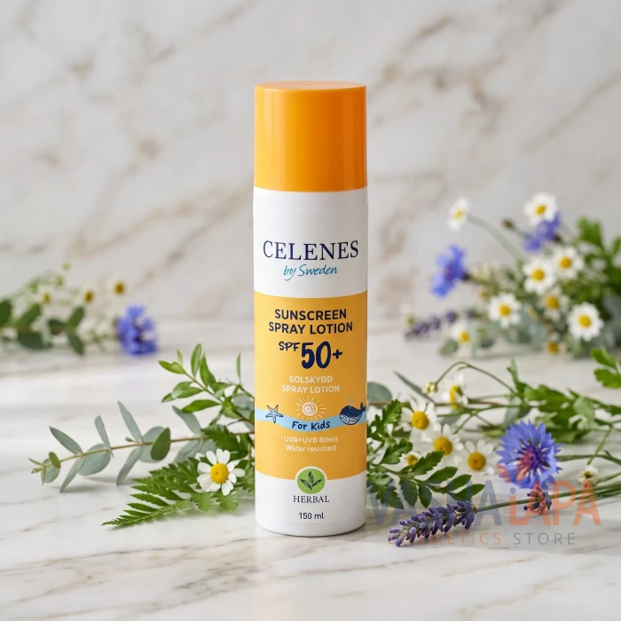 Сонцезахисний спрей-лосьйон для дітей Celenes Sunscreen Spray Lotion Kids SPF 50+