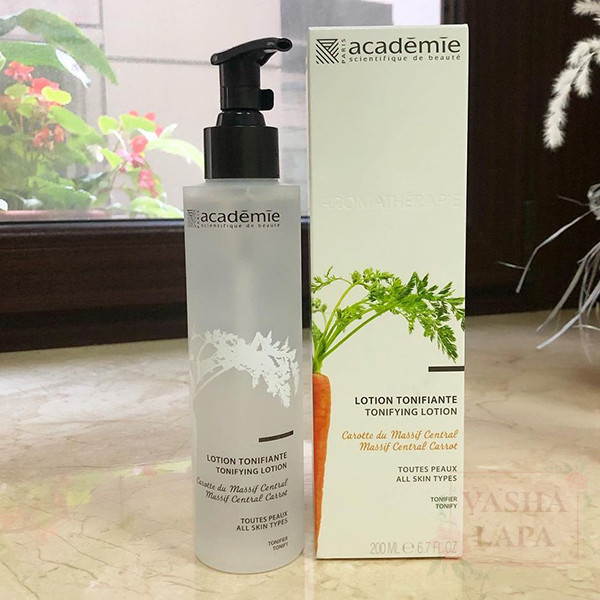 Матирующий лосьон "Растения центрального массива Франции" Academie Lotion tonifiante Tonifying Lotion