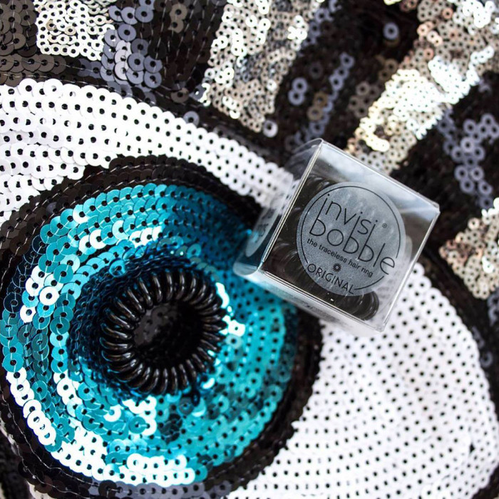 Резинка-браслет для волос invisibobble ORIGINAL True Black