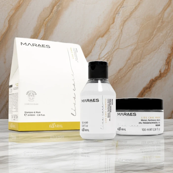 Набор для прямых волос Kaaral Maraes Liss Care Travel Kit