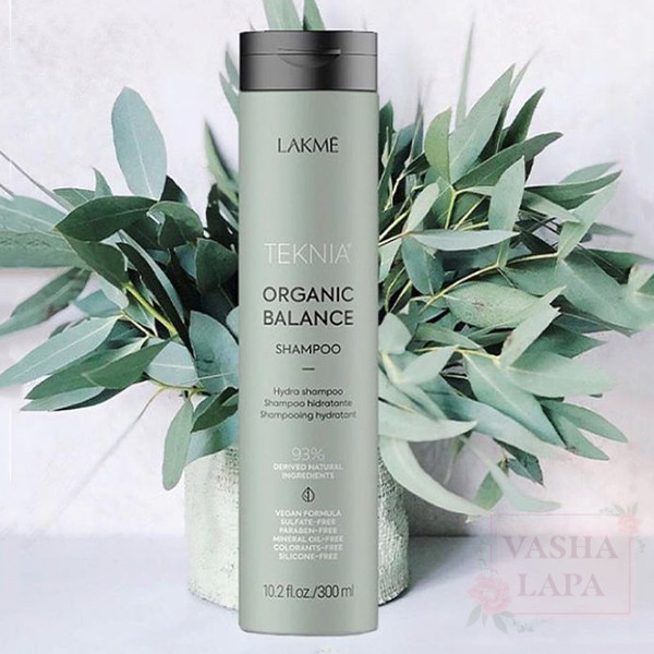 Шампунь для волос ежедневного использования Lakme Teknia Organic Balance Shampoo