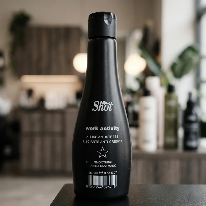 Маска разглаживающая для волос Shot Work Activity Smoothing Anti-Frizz Mask