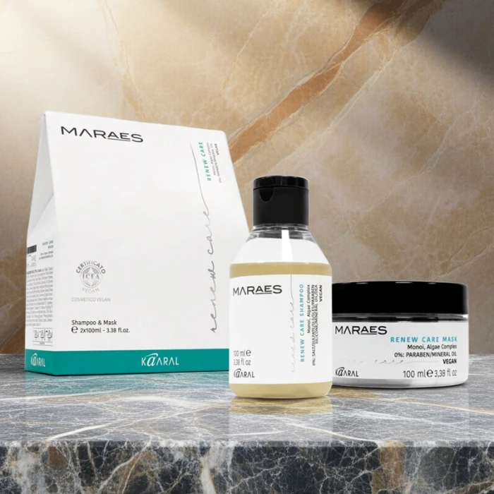 Набор для восстановления волос Kaaral Maraes Renew Care Travel Kit