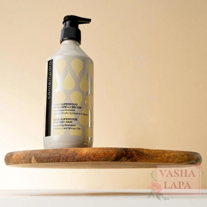 Шампунь увлажняющий с маслом облепихи и маслом манго Соntempora Hydrating Shampoo Seaberry and Mango Oils