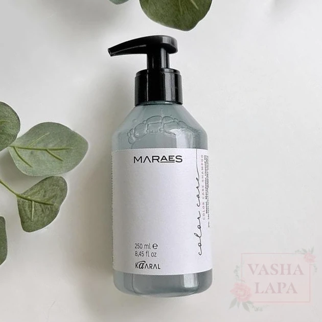 Шампунь для окрашенных волос с маслом макадамии и льняным маслом Kaaral Maraes Color Care Shampoo