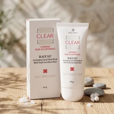 Маска Черная жемчужина Anna Lotan Clear Black Silt