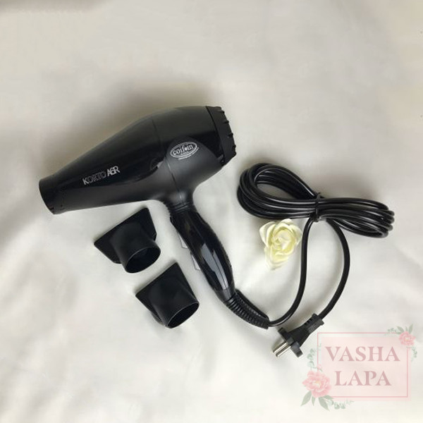 Фен для волос Coifin Korto A6R Black черный 2200-2400W