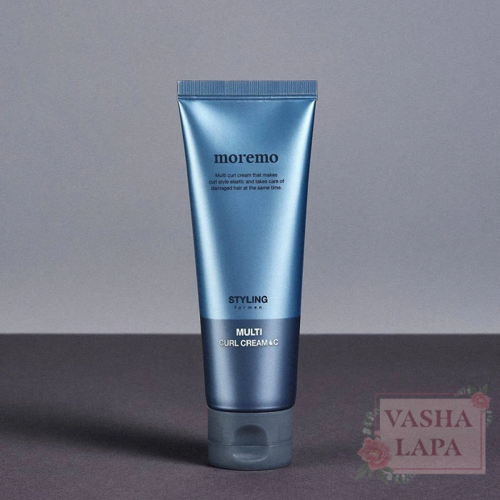 Крем-уход для стайлинга мужских вьющихся волос Moremo Multi Curl Cream C STYLING for men
