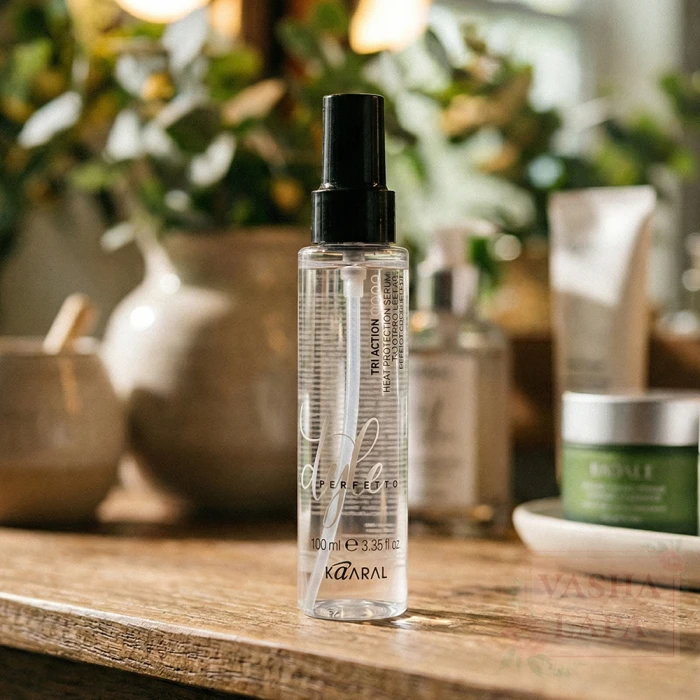 Увлажняющая защитная сыворотка для волос Kaaral Style Perfetto Tri Action Heat Protection Serum