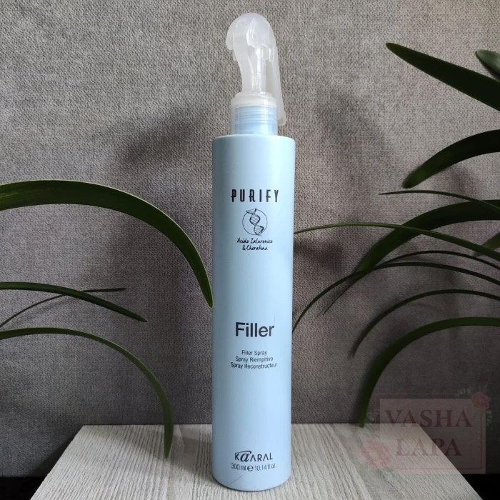 Спрей-филлер для волос с кератином и гиалуроновой кислотой Kaaral Purify Filler Spray