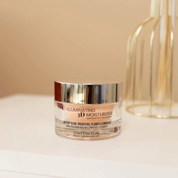 Увлажняющий крем с эффектом сияния Instytutum C-Illuminating 3D Moisturizer