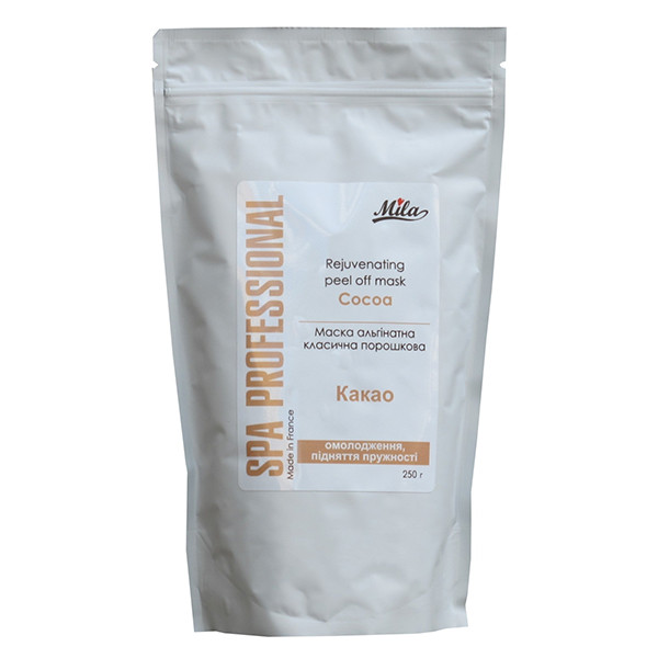 Маска альгинатная классическая "Какао" Mila Rejuvenating Peel Off Mask Cocoa