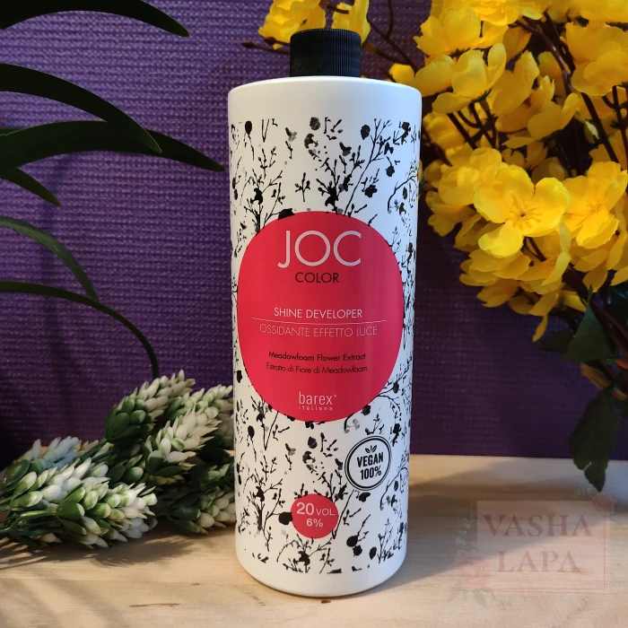 Оксигент с эффектом блеска Barex Italiana Joc Color Shine Developer 3% 6% 9% 12%