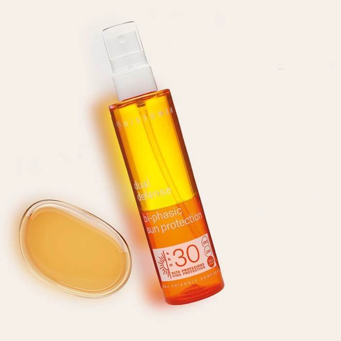 Спрей солнцезащитный двухфазный для лица и тела Histomer Dual Defense Bi-Phasic Sun Protection SPF30