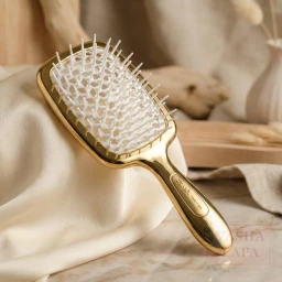 Расческа для волос Janeke 1830 Superbrush The Original Italian Gold-White Золото-белая Расческа для волос Janeke 1830 Superbrush The Original Italian Gold-White Золото-белая