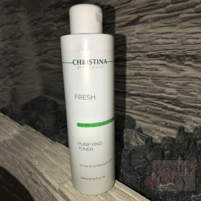 Очищающий тоник для жирной кожи с лемонграссом Christina Fresh Purifying Toner