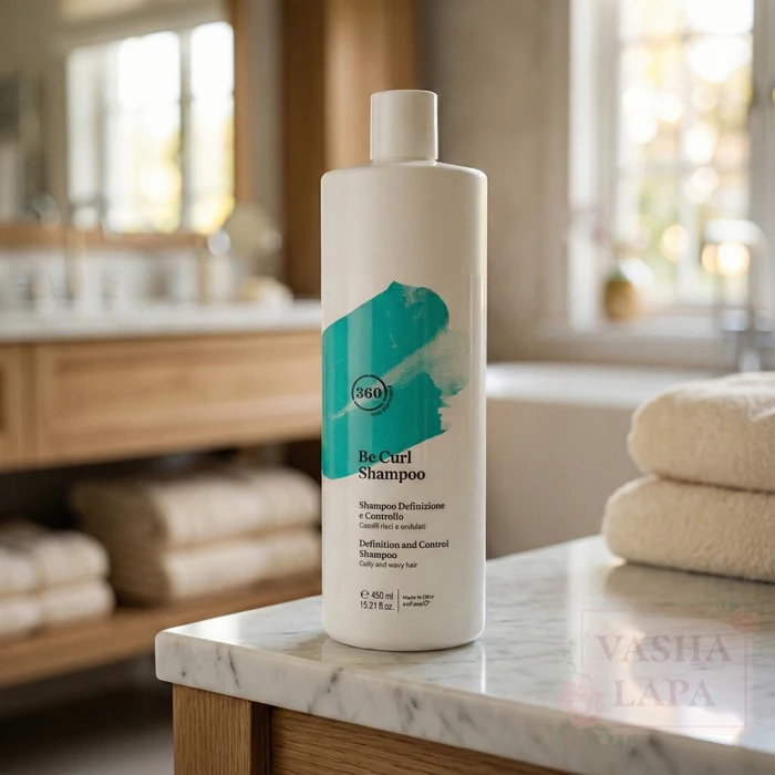 Дисциплинирующий шампунь для кудрявых и волнистых волос 360 Be Curl Shampoo