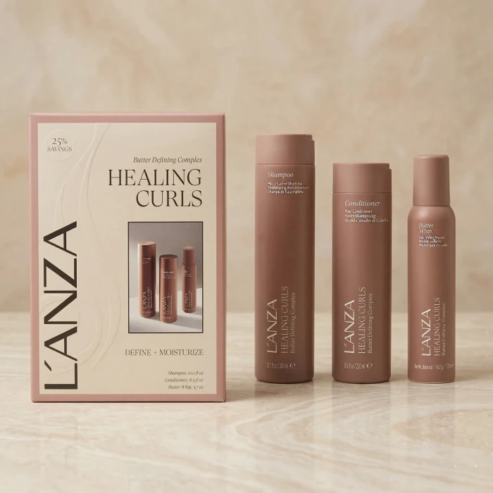 Набор для кудрявых волос L`anza Healing Curls Holiday Trio