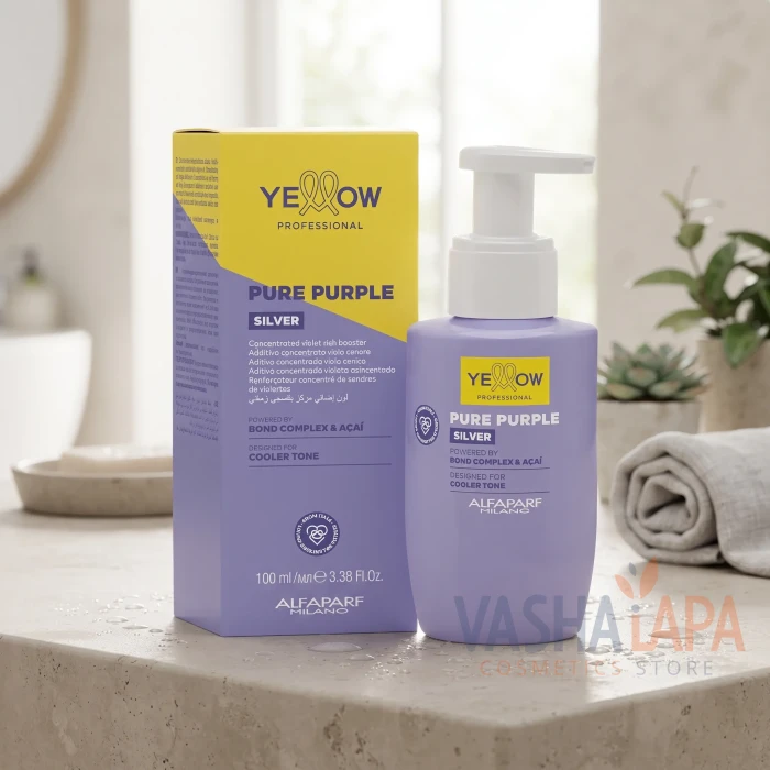 Концентрированный пигмент для светлых волос Yellow Silver Pure Purple