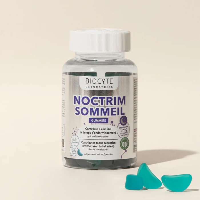 Желейная пищевая добавка для нормализации сна Biocyte Noctrim Sommeil Gummies