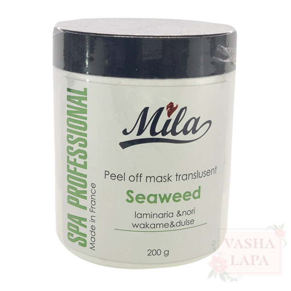 Маска альгинатная полупрозрачная "Водорослевый комплекс" Mila Translucent Peel Off Mask Seaweed