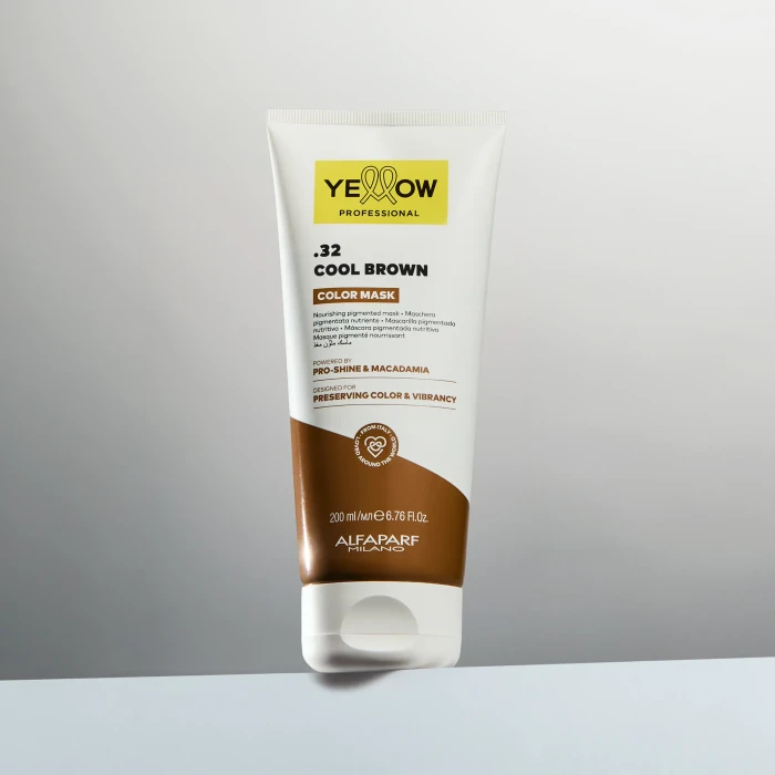 Тонирующая маска для волос Yellow Color Care Refresh Mask