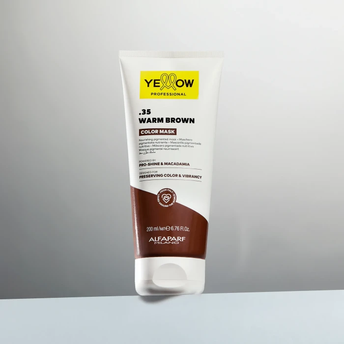 Тонирующая маска для волос Yellow Color Care Refresh Mask