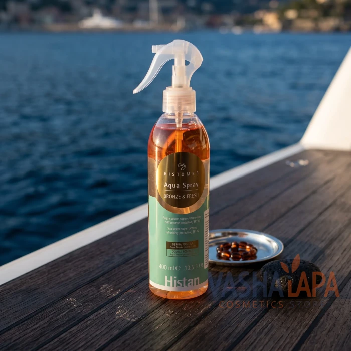 Аква-спрей для загара SPF6 Histomer Histan Aqua Spray Bronze & Fresh