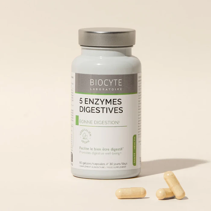 Пищевая добавка для пищеварения Biocyte 5 Enzymes Digestive