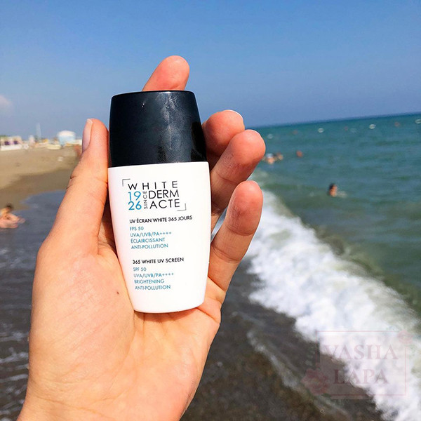 Осветляющий защитный крем Academie White Derm Acte 365 White UV Screen SPF50