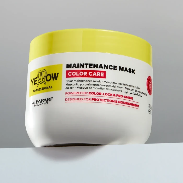 Маска для защиты цвета волос Yellow Color Care Mask