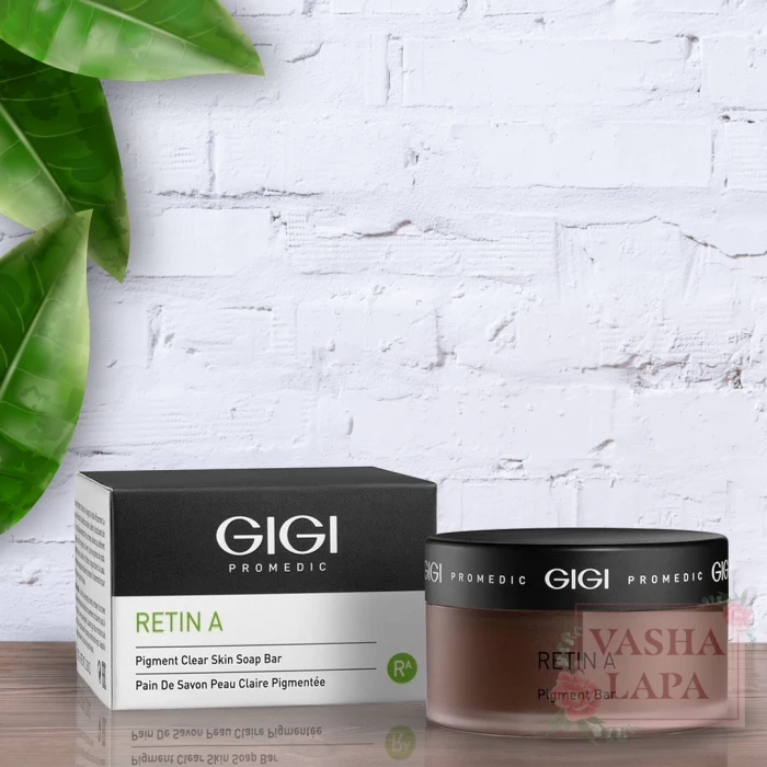 Мило в банці зі спонжем "Антипігмент" GIGI Retin A Pigment Bar