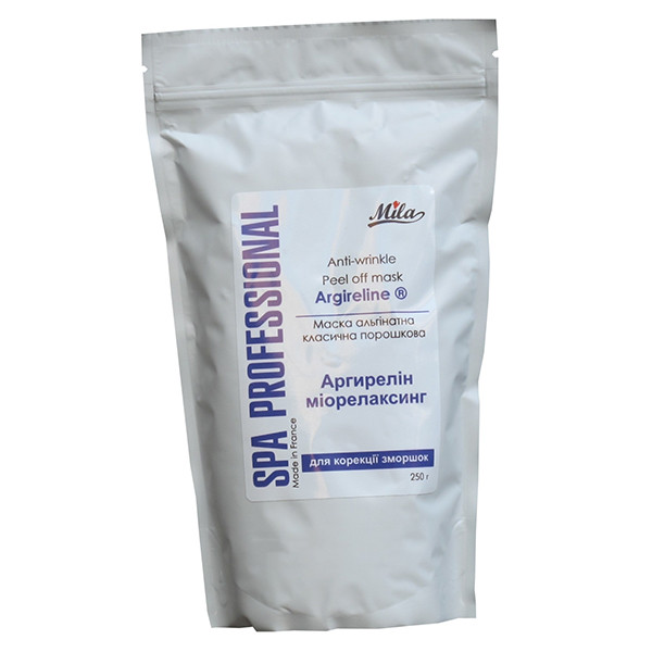 Маска альгинатная классическая "Аргирелин, миорелаксинг" Mila Anti-Wrinkle Peel Off Mask Argireline