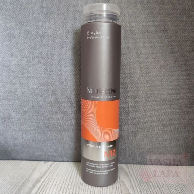 Питательный шампунь с коллагеном и эластином Erayba N12 Collastin Shampoo