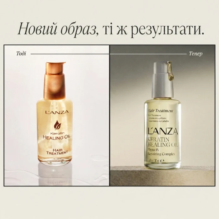 Еліксир для сяйва волосся L'anza Keratin Healing Oil Hair Treatment