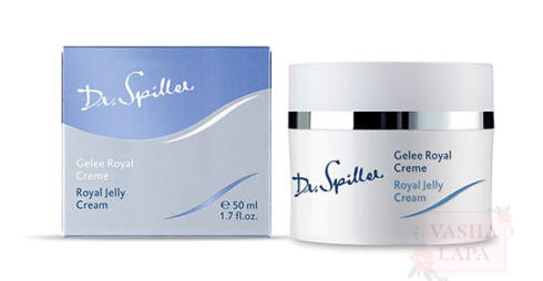 Увлажняющий крем с маточным молочком для жирной кожи Dr.Spiller Royal Jelly Cream