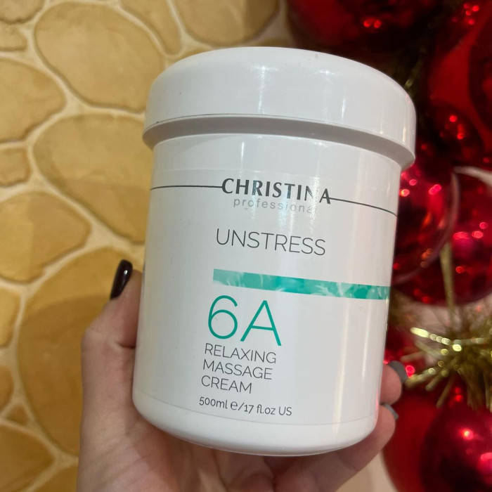 Расслабляющий массажный крем (шаг 6A) Christina Unstress Relaxing Massage Cream