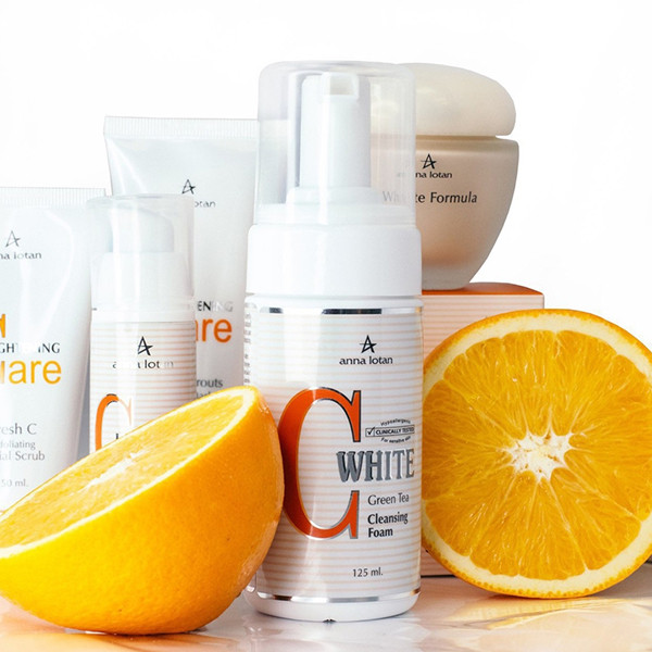 Очищающая пенка с экстрактом зеленого чая Anna Lotan C-White Green Tea Cleansing Foam