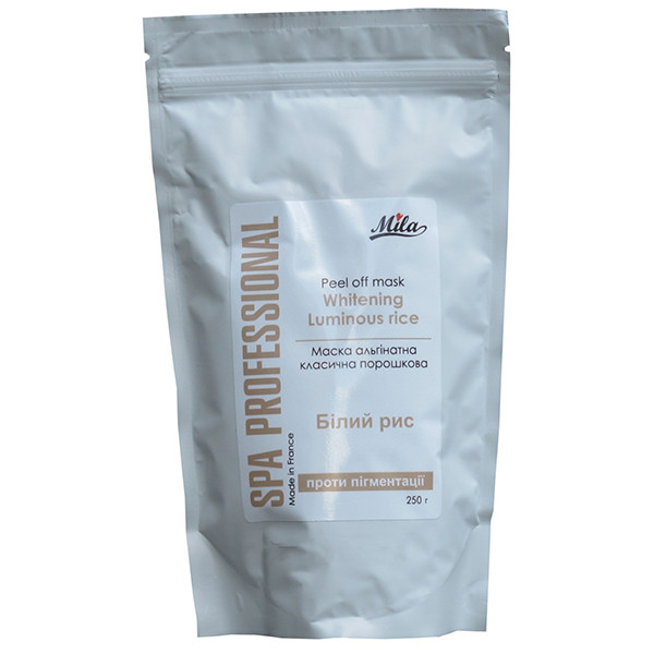 Маска альгинатная классическая "Белый рис" Mila Peel Off Mask Whitening Luminous Rice
