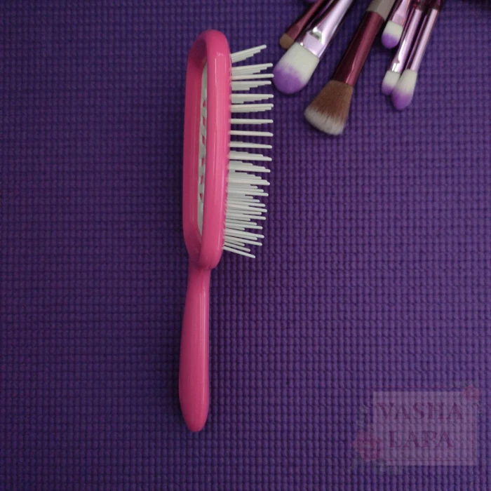 Расческа для волос Janeke 1830 Superbrush The Original Italian Pink-White Насыщенно Розово-белая