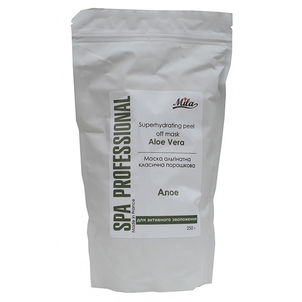 Маска альгинатная классическая "Алоэ" Mila Superhydrating Peel Off Mask Aloe Vera