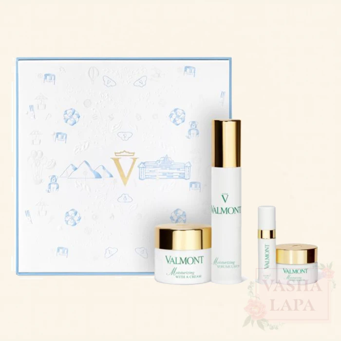 Фирменный косметический набор Valmont Moisturizing Cream Retail Set