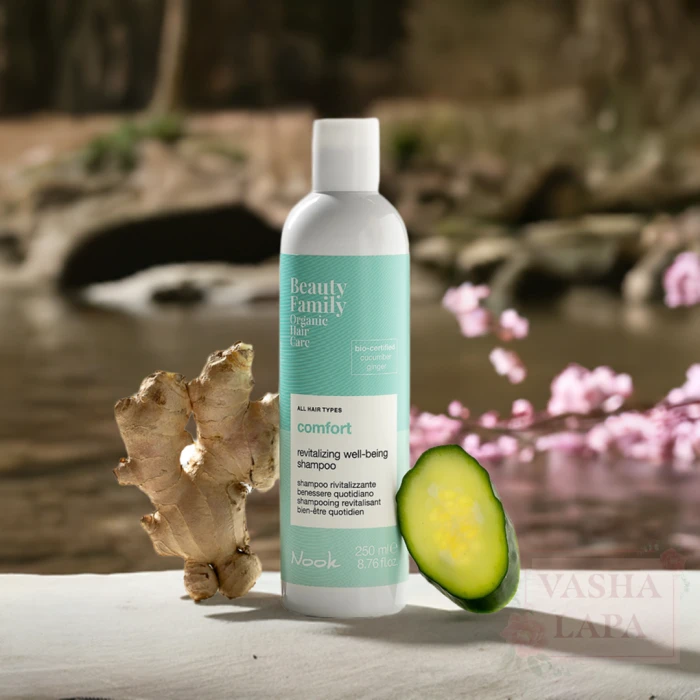Оздоравливающий шампунь для всех типов волос Nook Comfort Revitalizing Well-being Shampoo
