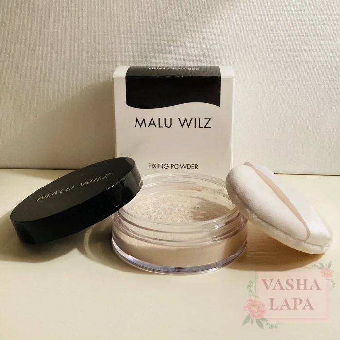 Фіксуюча пудра для обличчя Malu Wilz Fixing Powder Transparent Sand