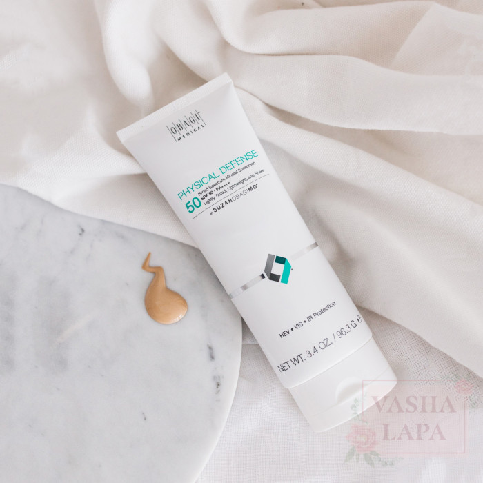 Тонирующий солнцезащитный крем на минеральной основе Obagi Medical SUZANOBAGIMD Tinted Physical Defense SPF50
